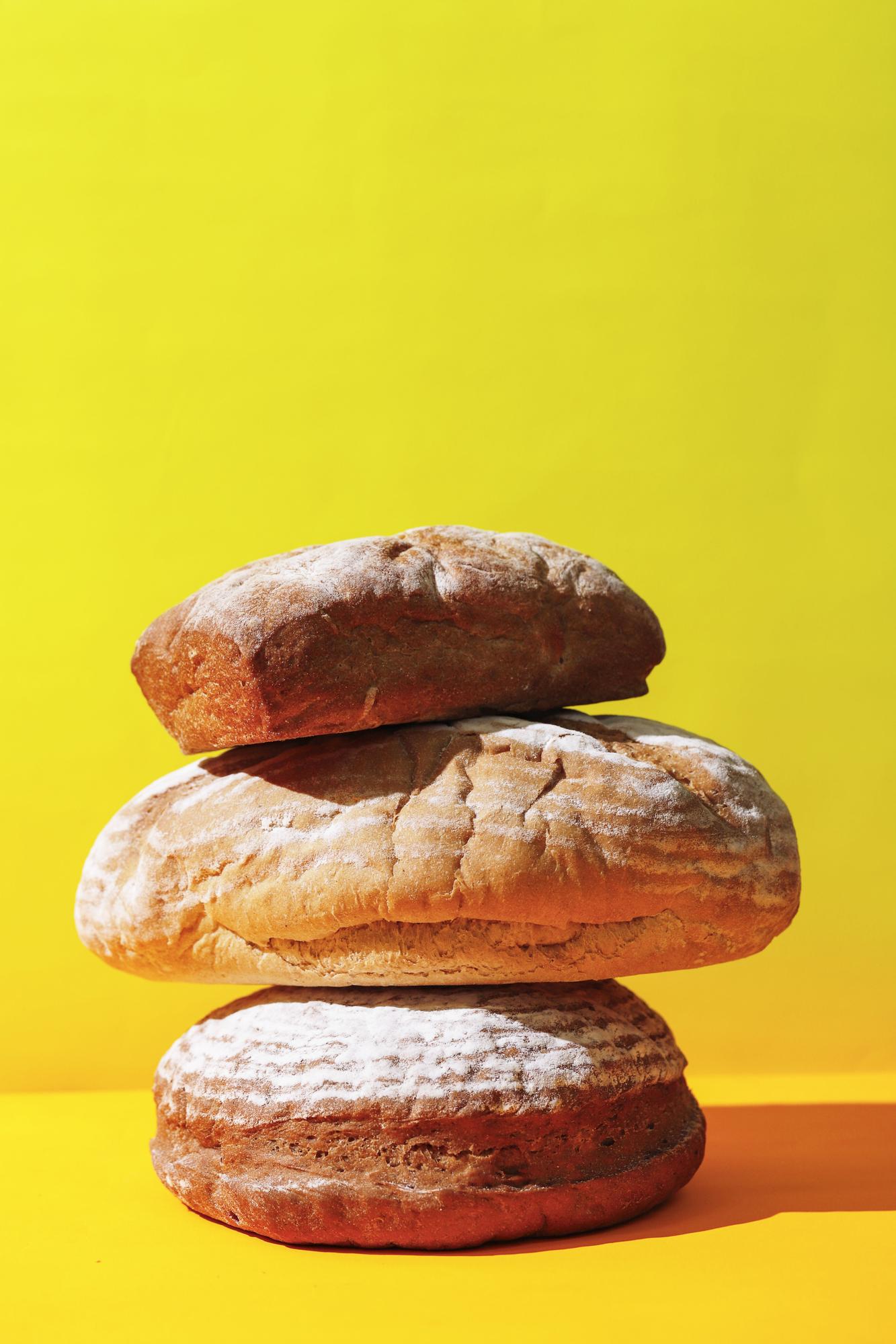 stack of fresh pastries